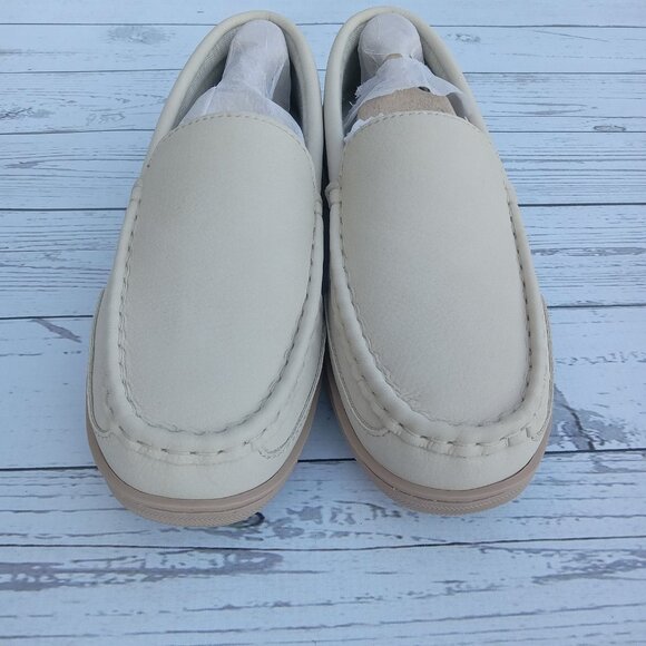 MY SLIPPERS‎ My Pillow NEW Indoor/outdoor all season Beach Beige Moccasin Size 9 - Picture 5 of 9